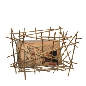 Alessi Blow up Bamboo Collection Zeitungsst�nder