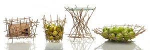 Alessi Blow up Bamboo Collection Zeitungsst�nder Detail 1 