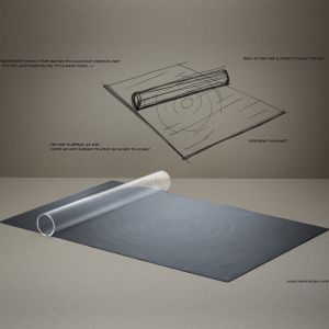 Rig-Tig by Stelton Teigrolle mit Unterlage