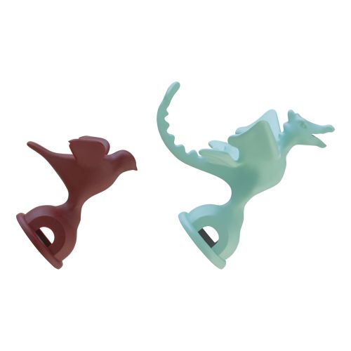 Alessi Graves Flötenset für 9093 - rot / blau